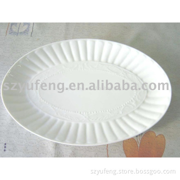 12&quot; Porcelain dinner plate